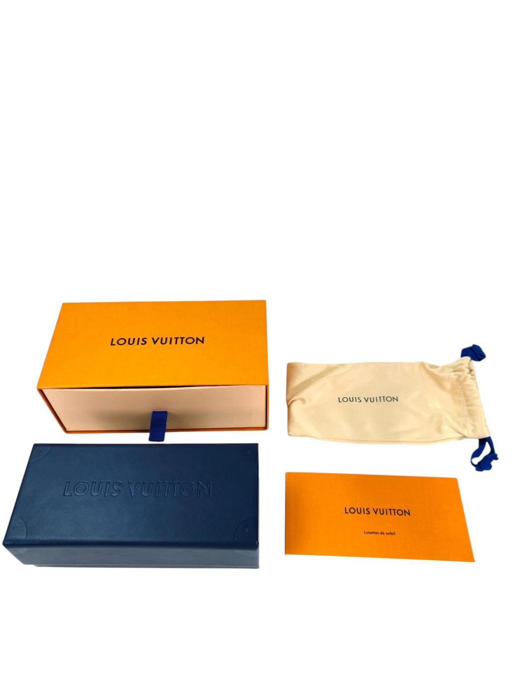 Louis Vuitton ルイヴィトン サングラス LVグライド スクエア ブラック 管理番号：11338