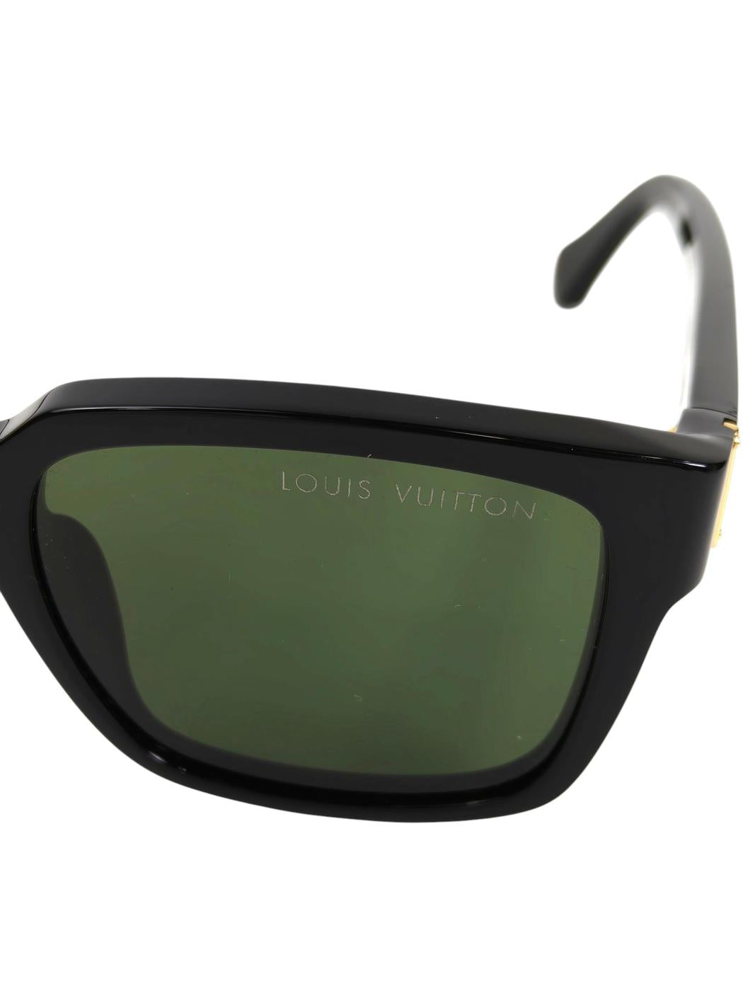 Louis Vuitton ルイヴィトン サングラス LVグライド スクエア ブラック 管理番号：11338