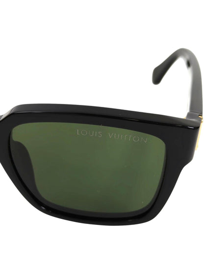 Louis Vuitton ルイヴィトン サングラス LVグライド スクエア ブラック 管理番号：11338