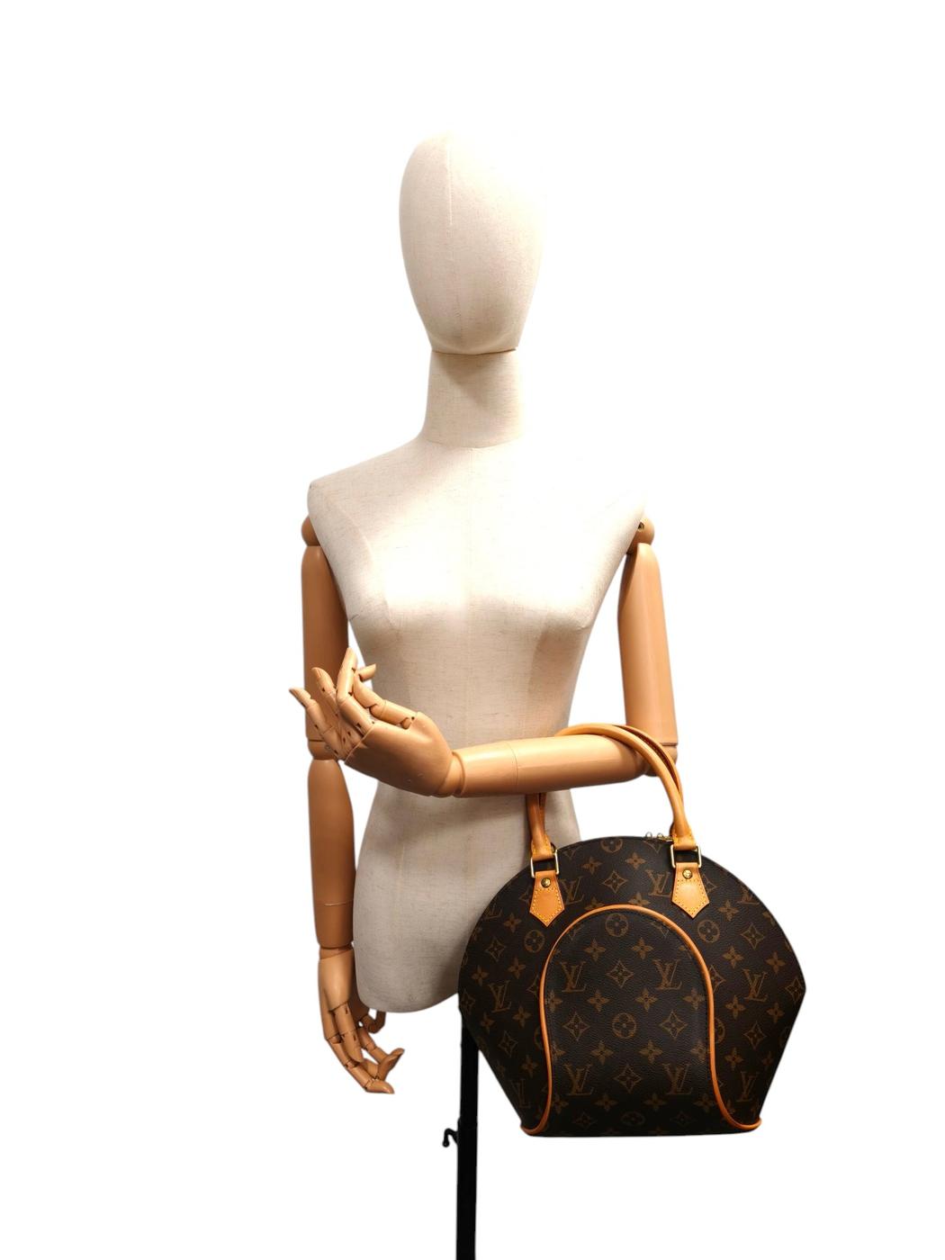 Louis Vuitton ルイヴィトン モノグラム エリプスPM ハンドバッグ ブラウン 管理番号：11339
