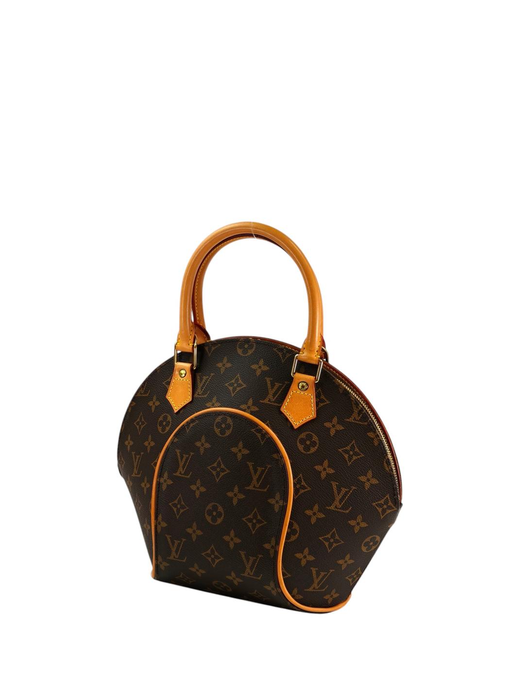 Louis Vuitton ルイヴィトン モノグラム エリプスPM ハンドバッグ ブラウン 管理番号：11339