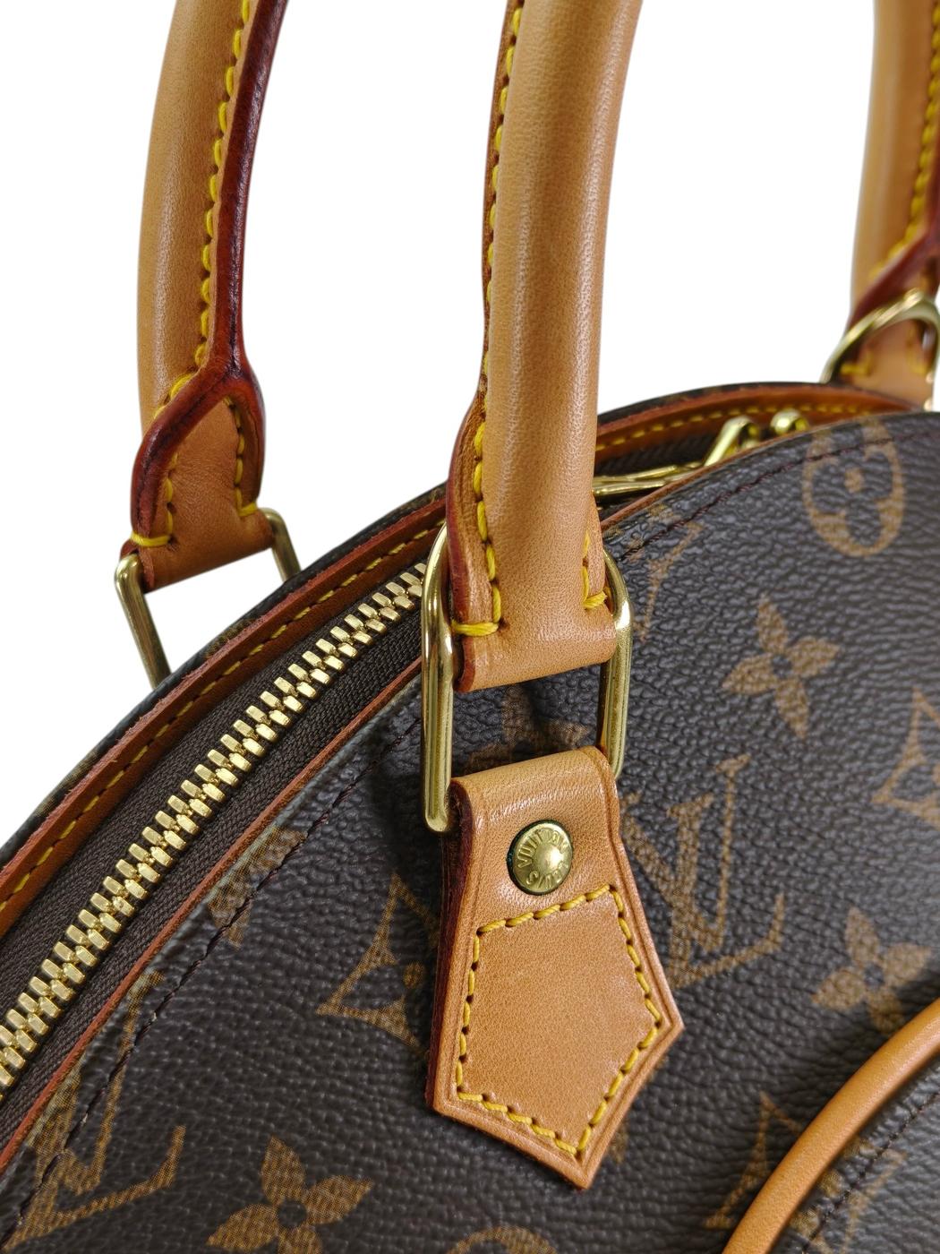 Louis Vuitton ルイヴィトン モノグラム エリプスPM ハンドバッグ ブラウン 管理番号：11339