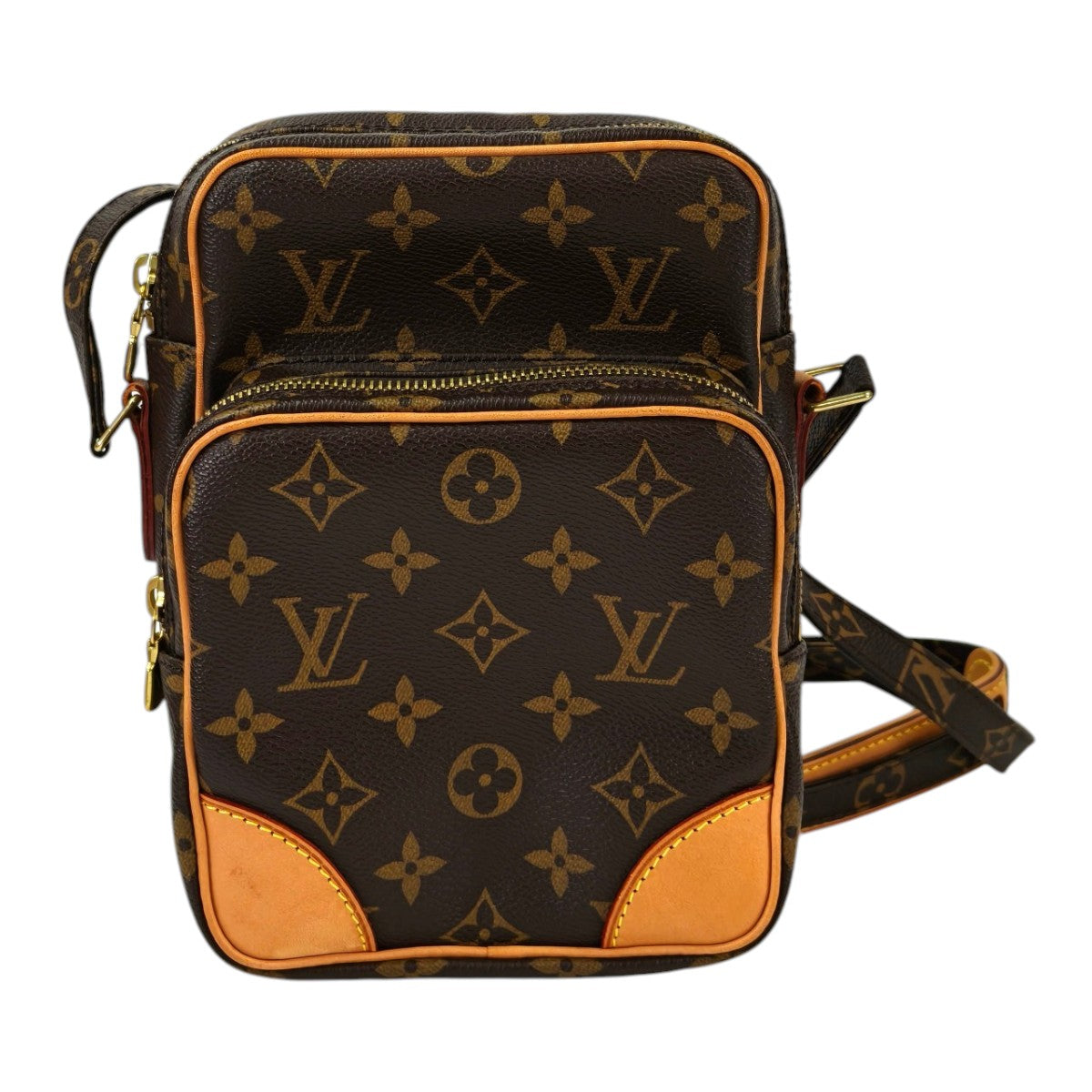LOUIS VUITTON ルイヴィトン モノグラム アマゾン ショルダーバッグ ブラウン 管理番号：11359