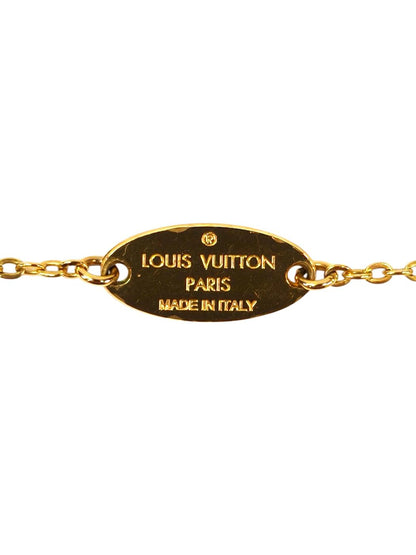 Louis Vuitton ルイヴィトン ナノグラム ネックレス ゴールド×シルバー 管理番号：11407
