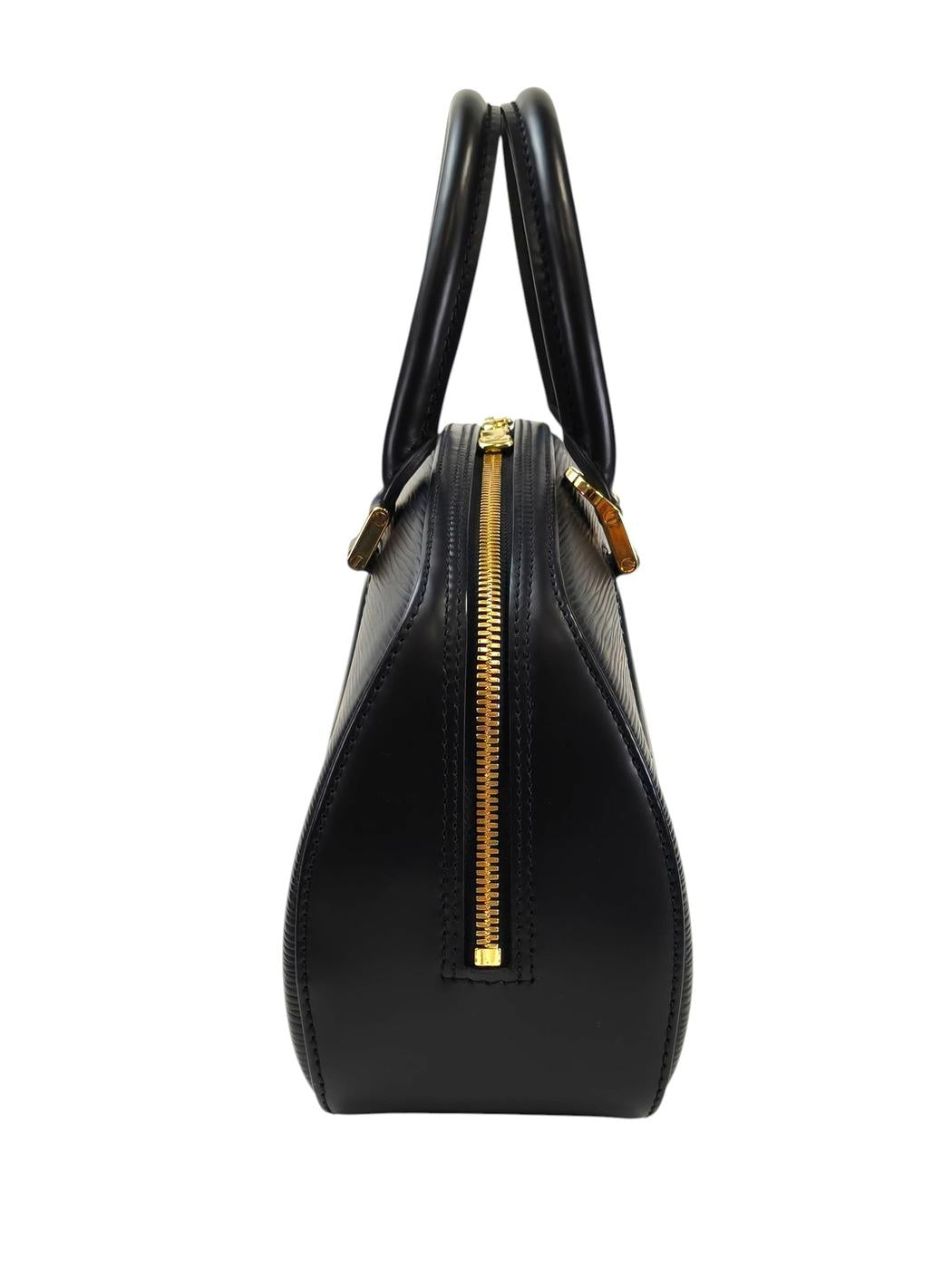 Louis Vuitton ルイ ヴィトン  エピ ジャスミン ハンドバッグ ブラック 管理番号：11600