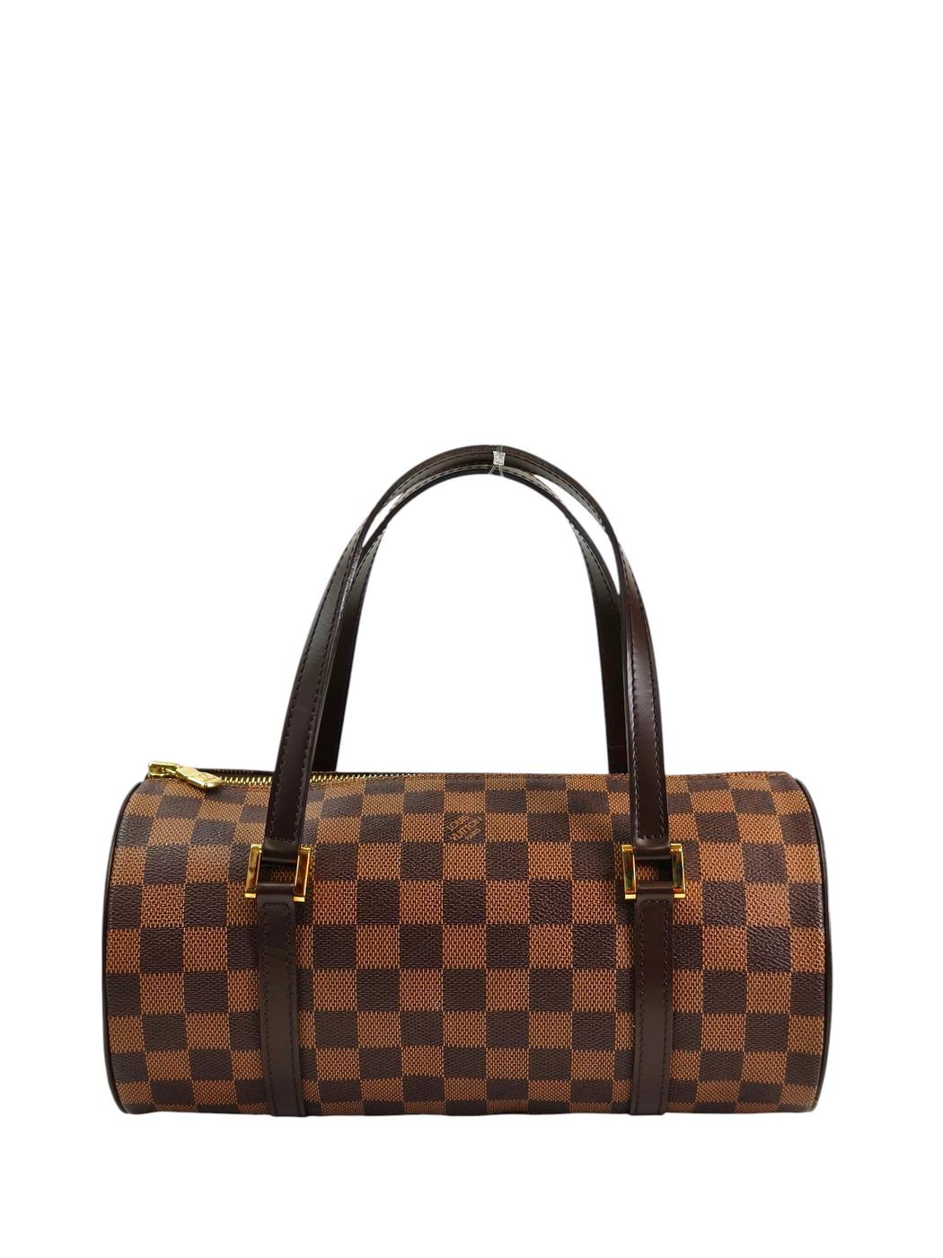 Louis Vuitton ルイ ヴィトン ダミエ パピヨン26 ハンドバッグ ブラウン 管理番号：11662