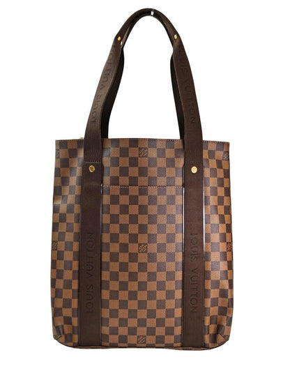 Louis Vuitton ルイ ヴィトン ダミエ カバ ボブール トートバッグ ブラウン 管理番号：11664