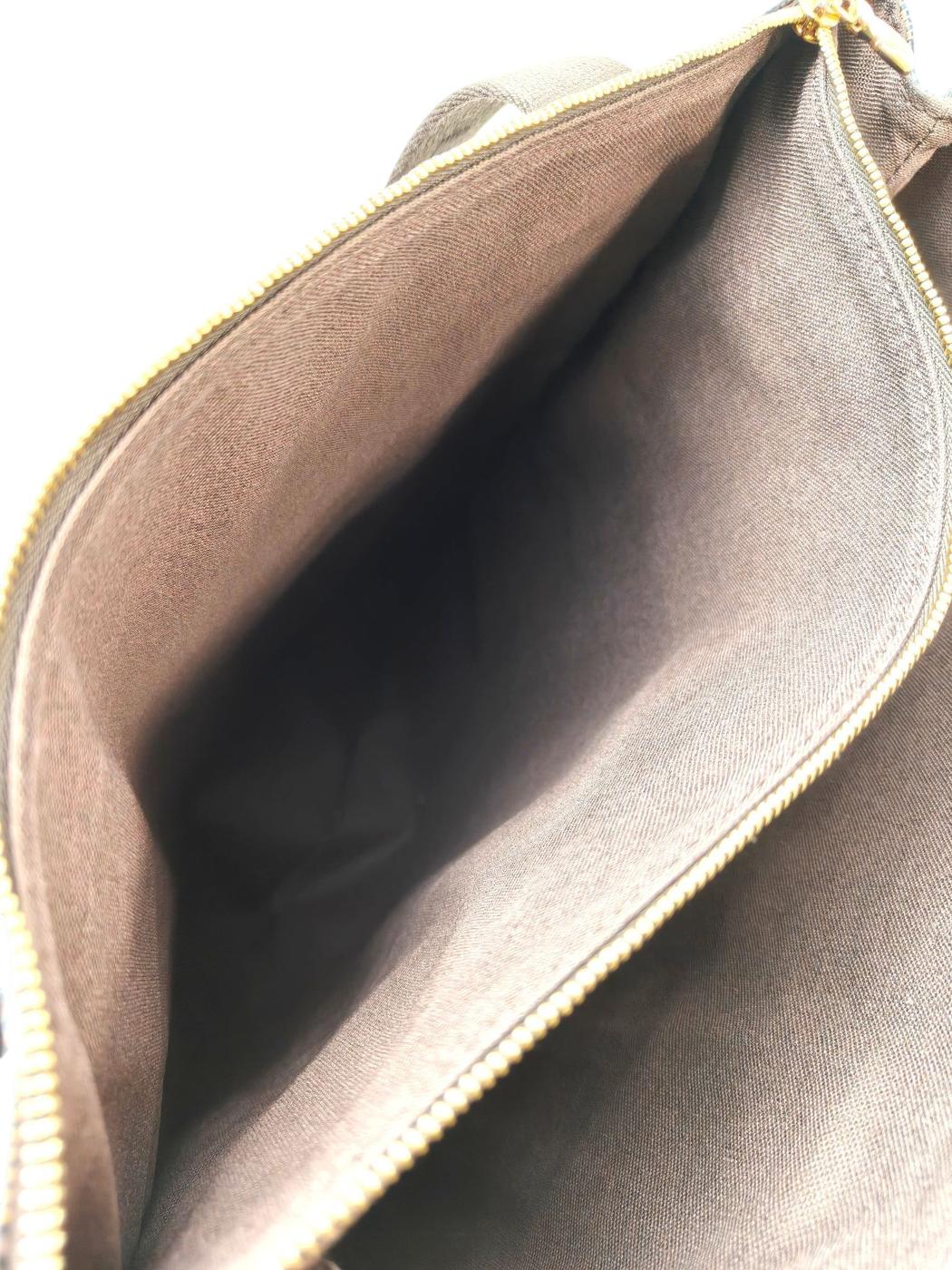 Louis Vuitton ルイ ヴィトン ダミエ カバ ボブール トートバッグ ブラウン 管理番号：11664