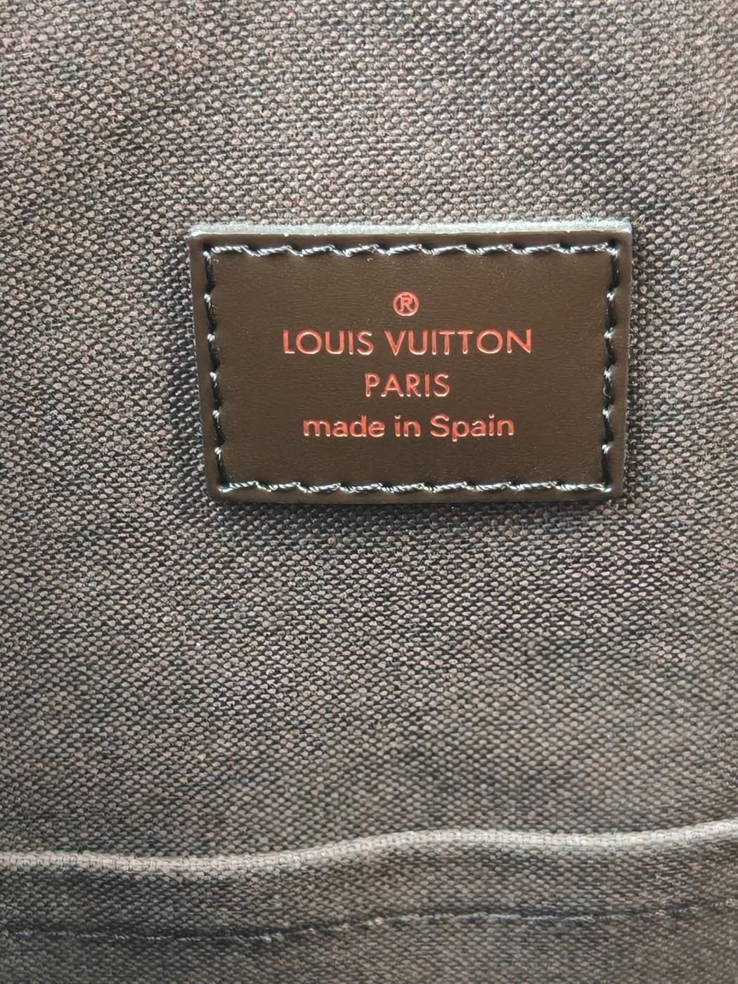 Louis Vuitton ルイ ヴィトン ダミエ カバ ボブール トートバッグ ブラウン 管理番号：11664