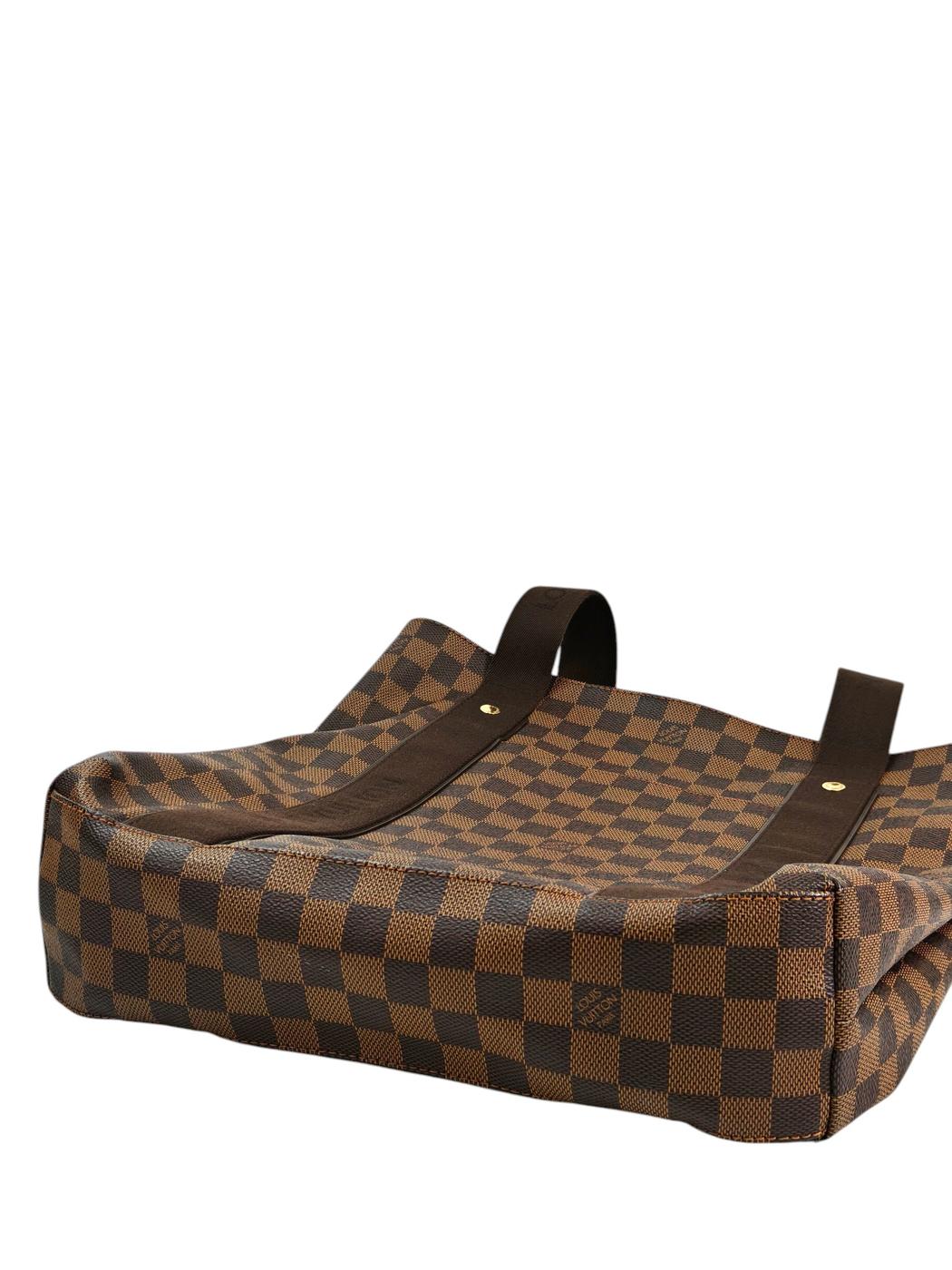 Louis Vuitton ルイ ヴィトン ダミエ カバ ボブール トートバッグ ブラウン 管理番号：11664