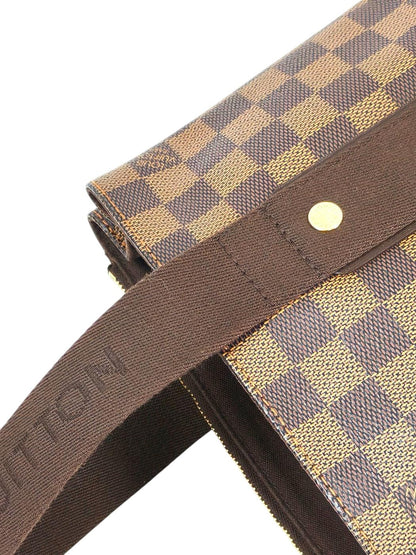 Louis Vuitton ルイ ヴィトン ダミエ カバ ボブール トートバッグ ブラウン 管理番号：11664