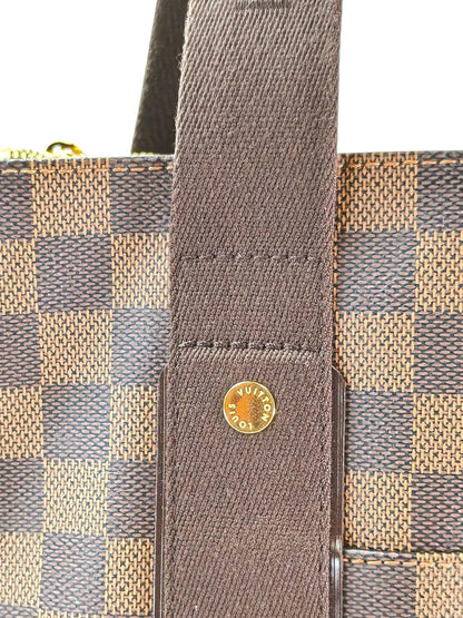 Louis Vuitton ルイ ヴィトン ダミエ カバ ボブール トートバッグ ブラウン 管理番号：11664