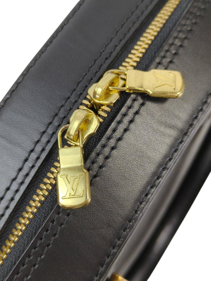 Louis Vuitton Epi Sablon Handbag Black Item Number: 11692