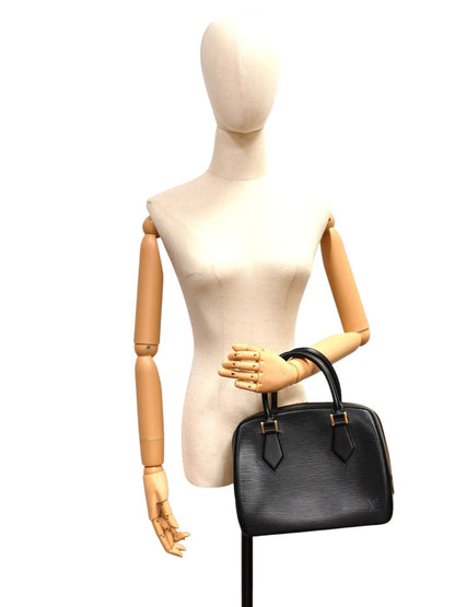 Louis Vuitton Epi Sablon Handbag Black Item Number: 11692
