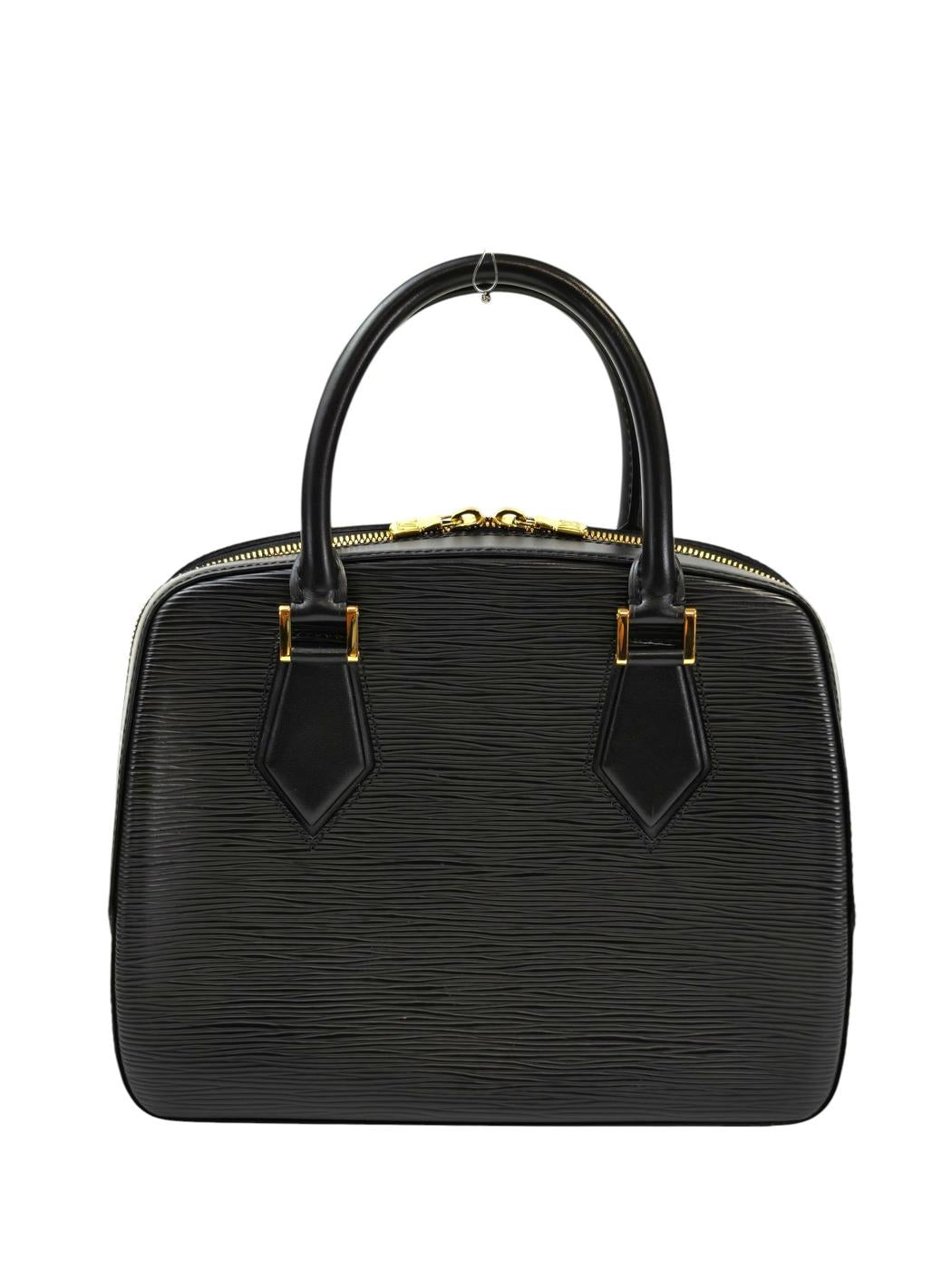 Louis Vuitton Epi Sablon Handbag Black Item Number: 11692