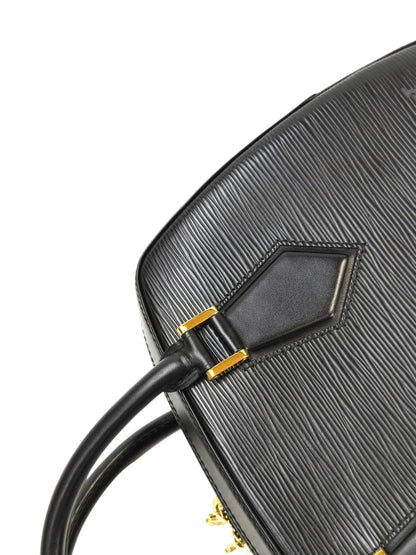 Louis Vuitton Epi Sablon Handbag Black Item Number: 11692