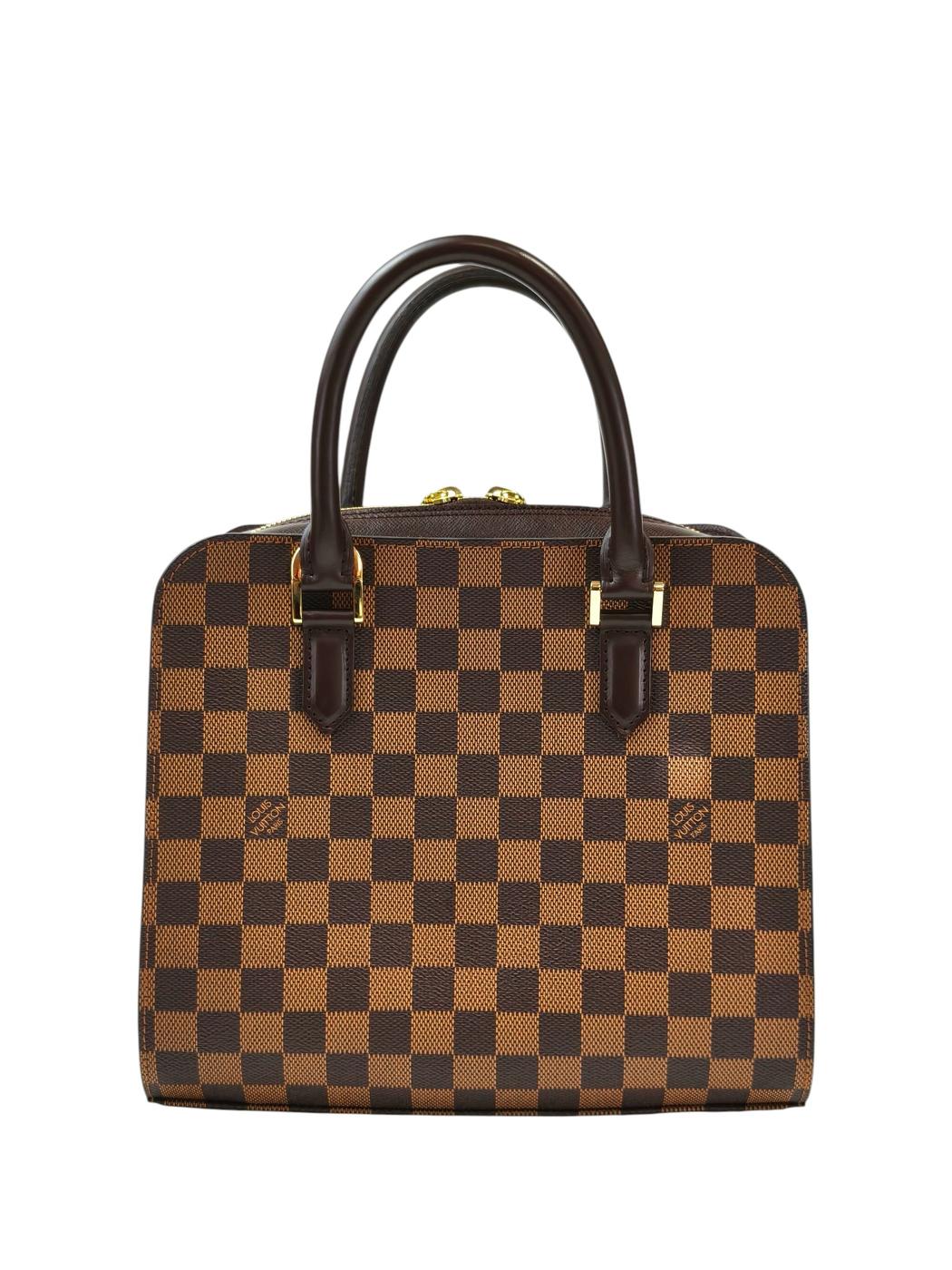 Louis Vuitton ルイ ヴィトン ダミエ トリアナ ハンドバッグ ブラウン  管理番号：11701