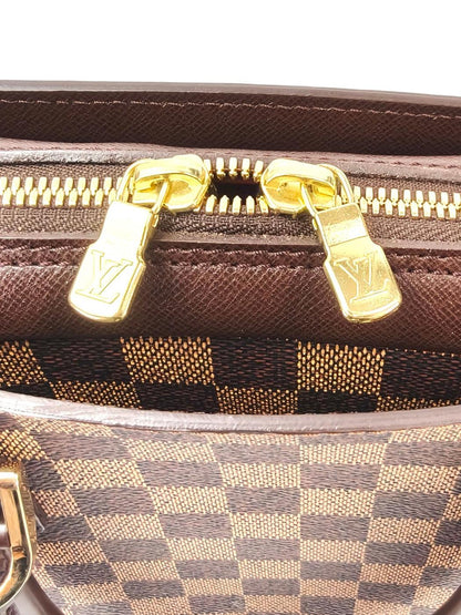 Louis Vuitton ルイ ヴィトン ダミエ トリアナ ハンドバッグ ブラウン  管理番号：11701