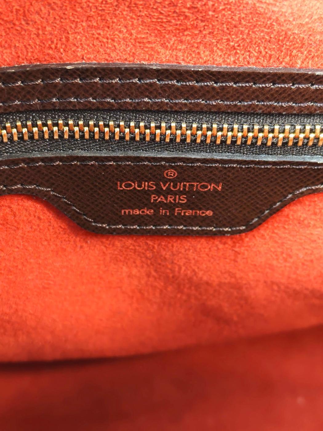 Louis Vuitton ルイ ヴィトン ダミエ トリアナ ハンドバッグ ブラウン  管理番号：11701