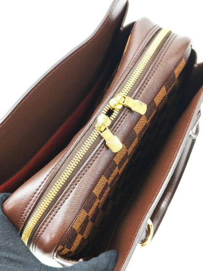 Louis Vuitton ルイ ヴィトン ダミエ トリアナ ハンドバッグ ブラウン  管理番号：11701