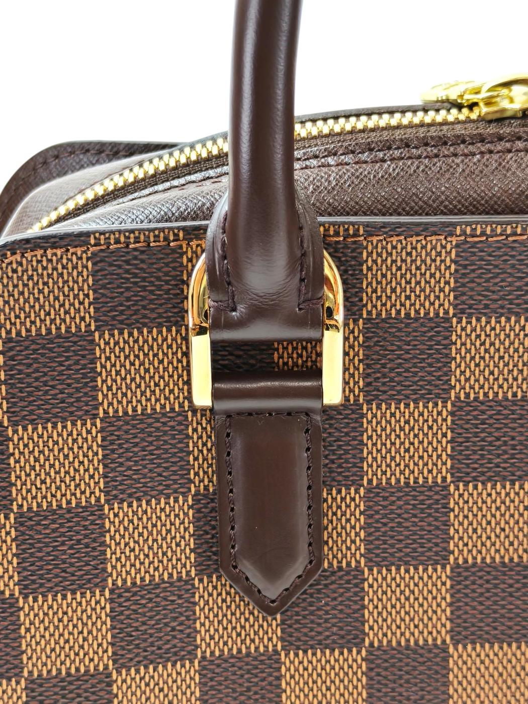 Louis Vuitton ルイ ヴィトン ダミエ トリアナ ハンドバッグ ブラウン  管理番号：11701