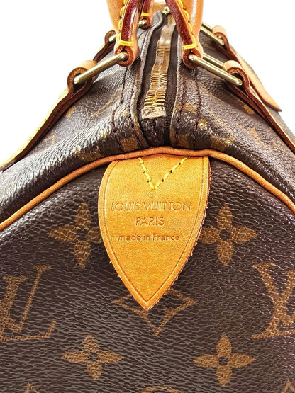 Louis Vuitton ルイ ヴィトン モノグラム スピーディ25 ハンドバッグ ブラウン  管理番号：11719