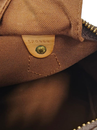Louis Vuitton ルイ ヴィトン モノグラム スピーディ25 ハンドバッグ ブラウン  管理番号：11719