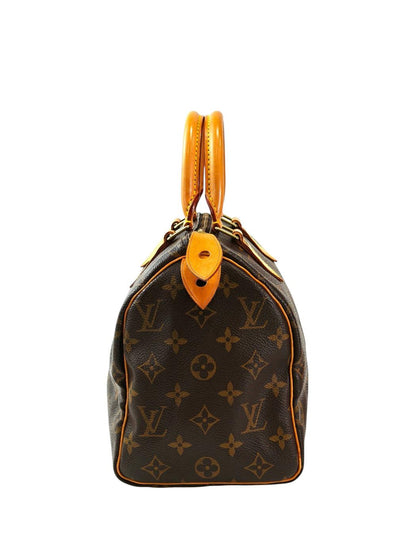 Louis Vuitton ルイ ヴィトン モノグラム スピーディ25 ハンドバッグ ブラウン  管理番号：11719