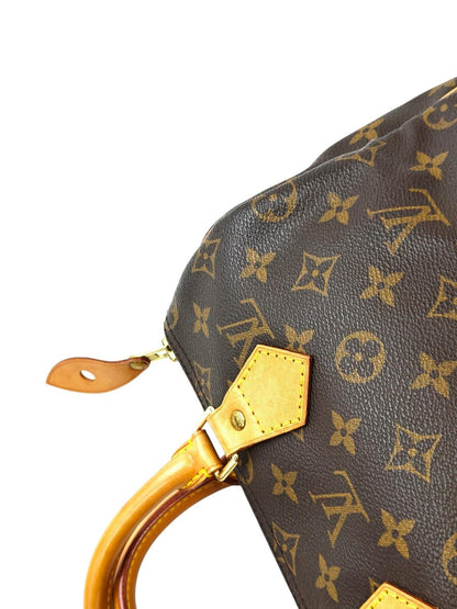 Louis Vuitton ルイ ヴィトン モノグラム スピーディ25 ハンドバッグ ブラウン  管理番号：11719