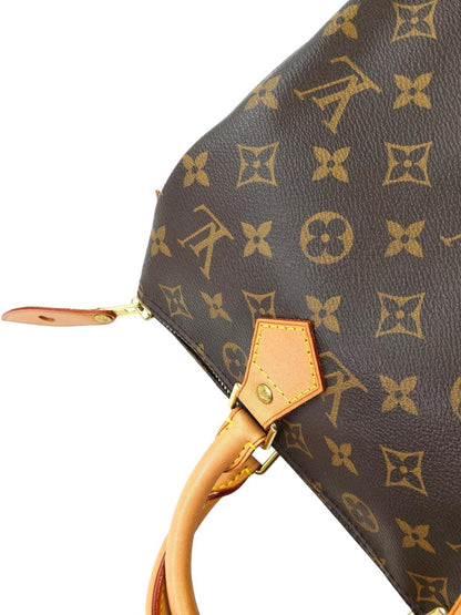 Louis Vuitton Monogram Speedy 30 M41526 TH0038 Brown 2008 Management No.: 11795