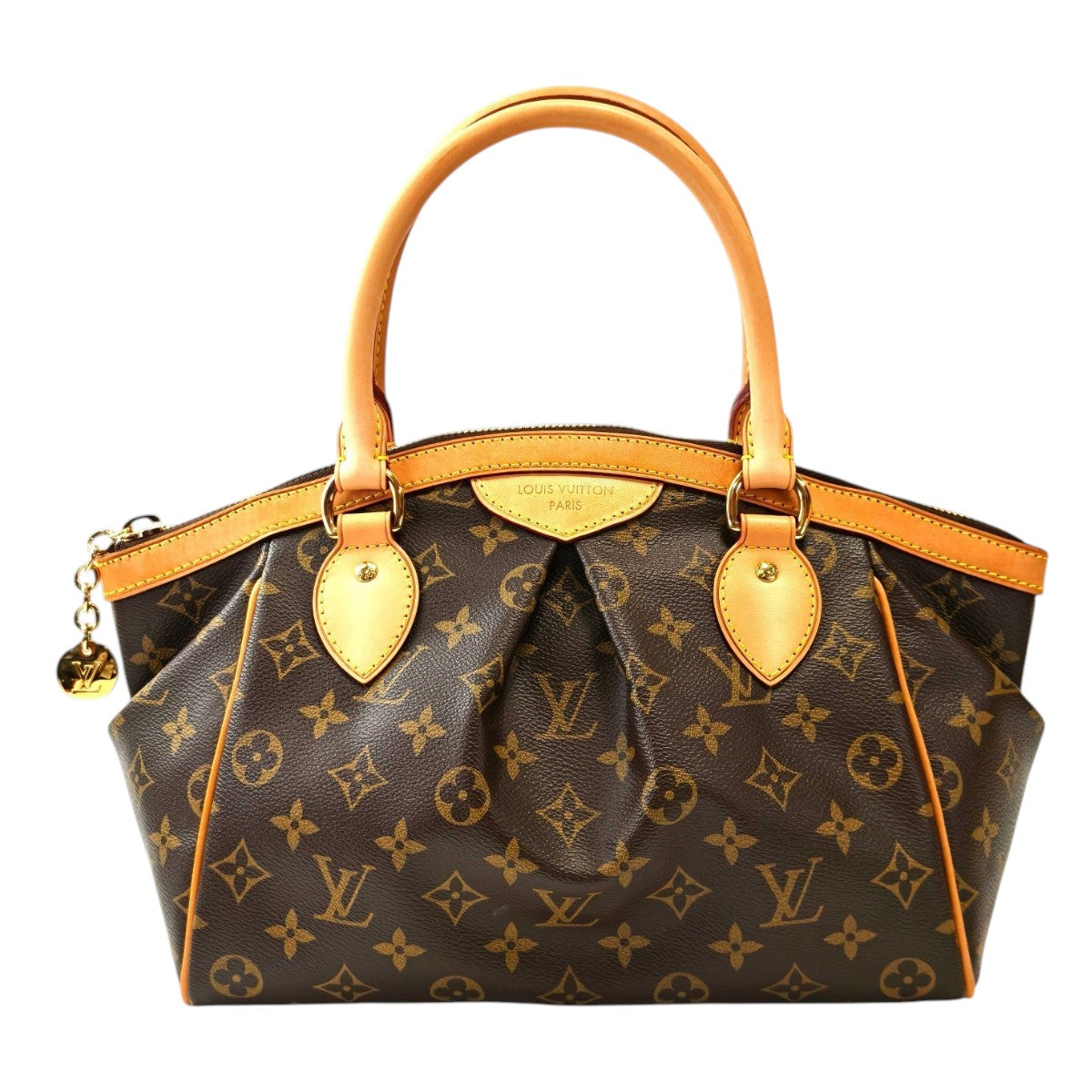 LV Louis Vuitton Monogram Tivoli PM M40143 Handbag Brown Management Number: 11832