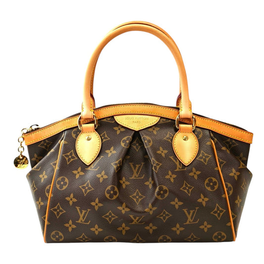 LV Louis Vuitton Monogram Tivoli PM M40143 Handbag Brown Management Number: 11832