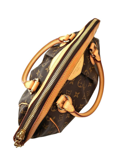 LV Louis Vuitton Monogram Tivoli PM M40143 Handbag Brown Management Number: 11832