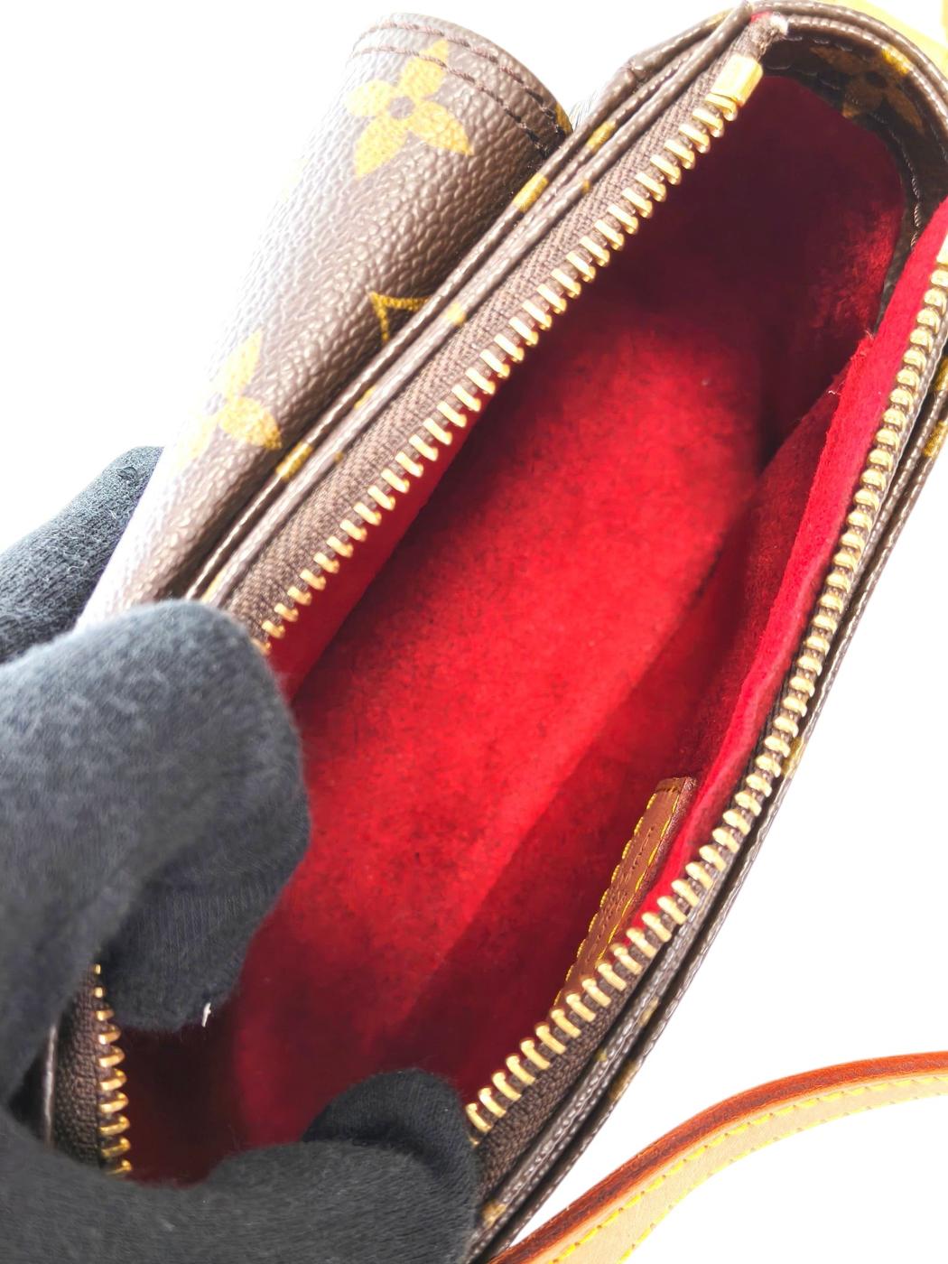 LV 路易威登 Monogram Viva-Cité PM M51165 单肩包 棕色 管理编号：11833