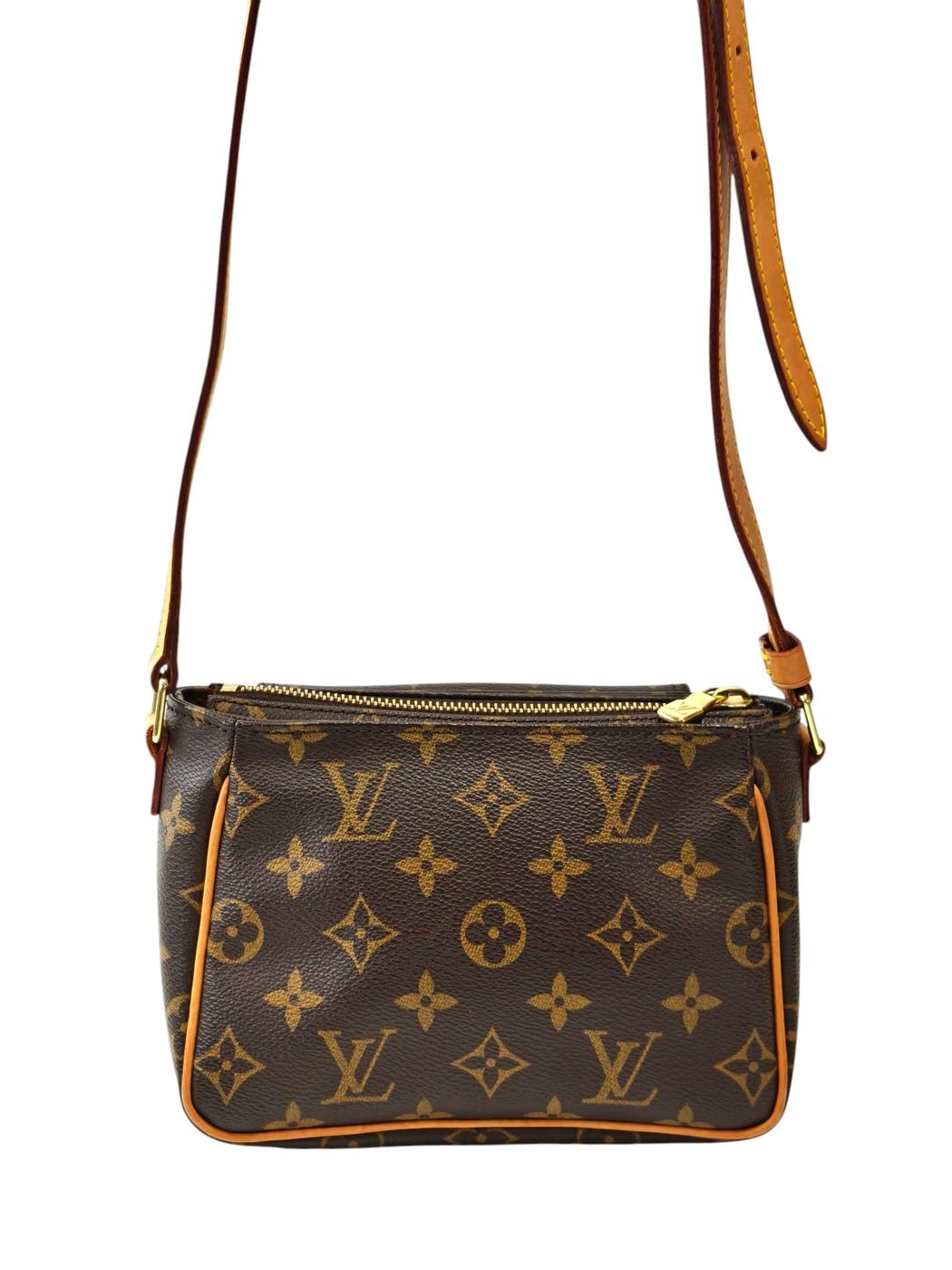 LV 路易威登 Monogram Viva-Cité PM M51165 单肩包 棕色 管理编号：11833