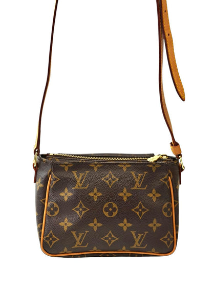 LV 路易威登 Monogram Viva-Cité PM M51165 单肩包 棕色 管理编号：11833