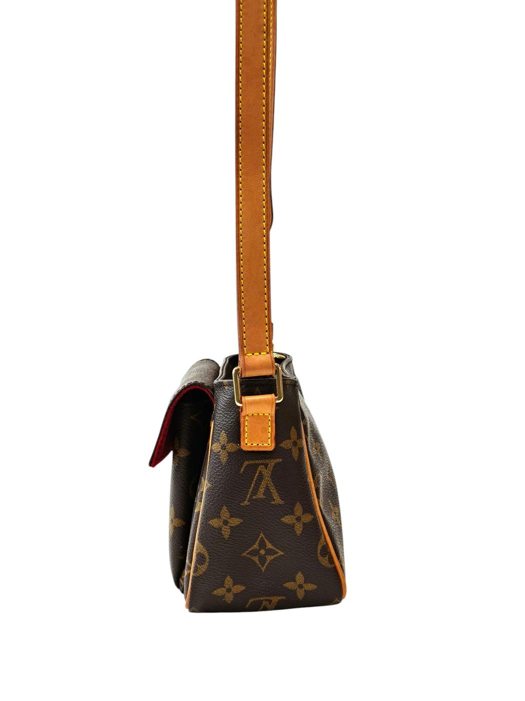 LV 路易威登 Monogram Viva-Cité PM M51165 单肩包 棕色 管理编号：11833