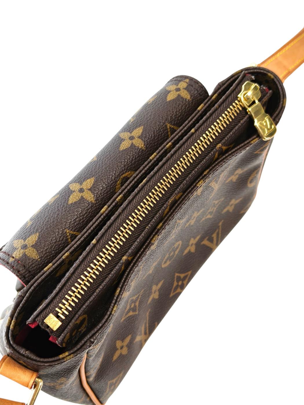 LV 路易威登 Monogram Viva-Cité PM M51165 单肩包 棕色 管理编号：11833
