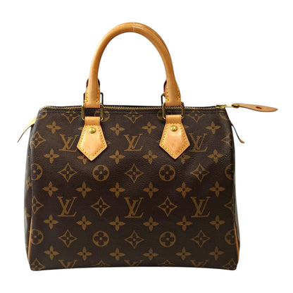 Louis Vuitton Speedy 25 Monogram M41109 Handbag Brown Management Number: 11845