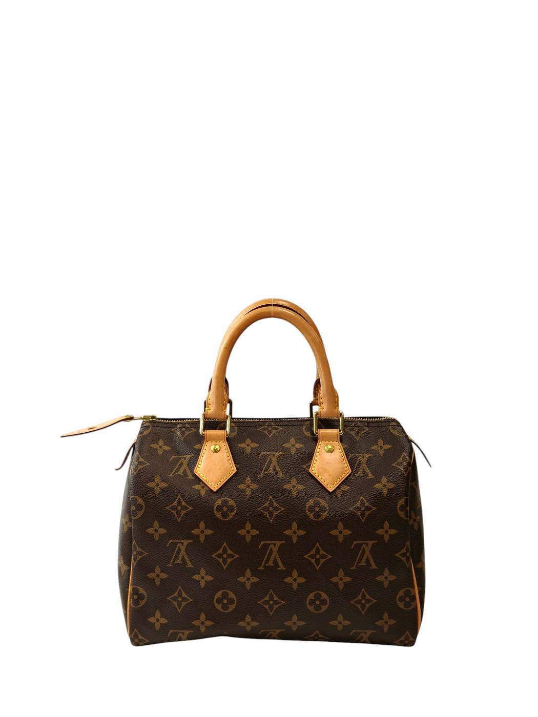 Louis Vuitton Speedy 25 Monogram M41109 Handbag Brown Management Number: 11845