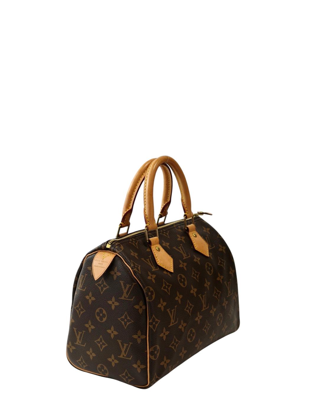 Louis Vuitton Speedy 25 Monogram M41109 Handbag Brown Management Number: 11845