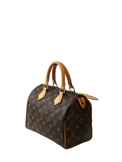 Louis Vuitton Speedy 25 Monogram M41109 Handbag Brown Management Number: 11845