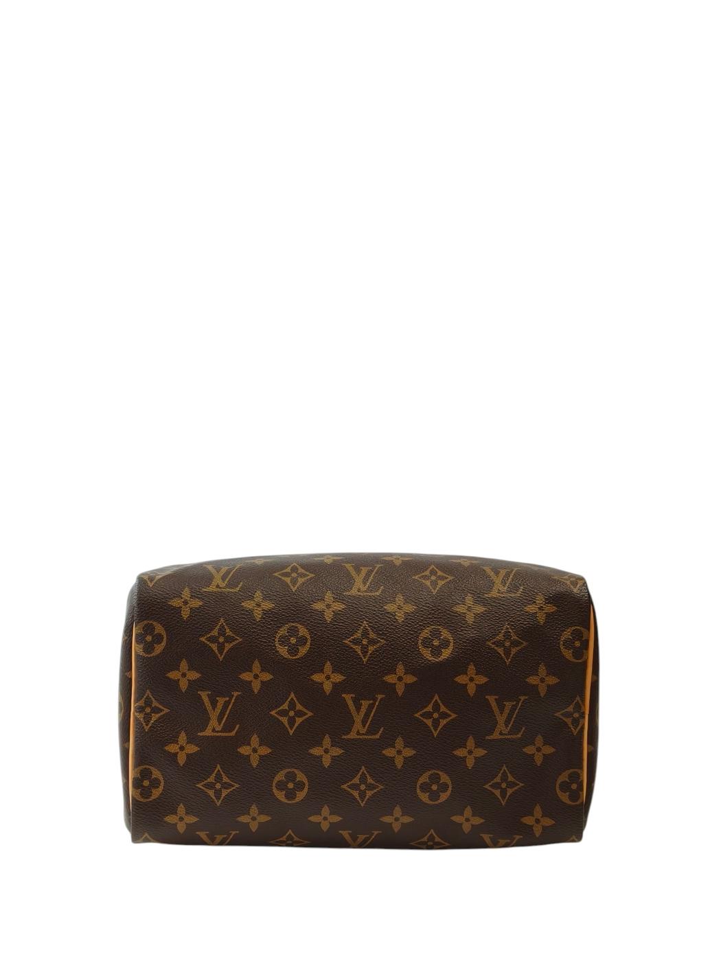 Louis Vuitton Speedy 25 Monogram M41109 Handbag Brown Management Number: 11845