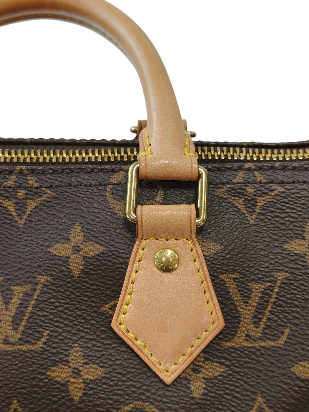 Louis Vuitton Speedy 25 Monogram M41109 Handbag Brown Management Number: 11845