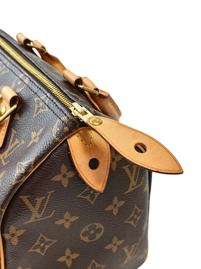 Louis Vuitton Speedy 25 Monogram M41109 Handbag Brown Management Number: 11845