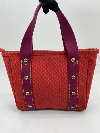 LOUIS VUITTON ルイヴィトン アンティグア カバ PM ハンドバッグ トートバッグ ピンク 管理番号：6250