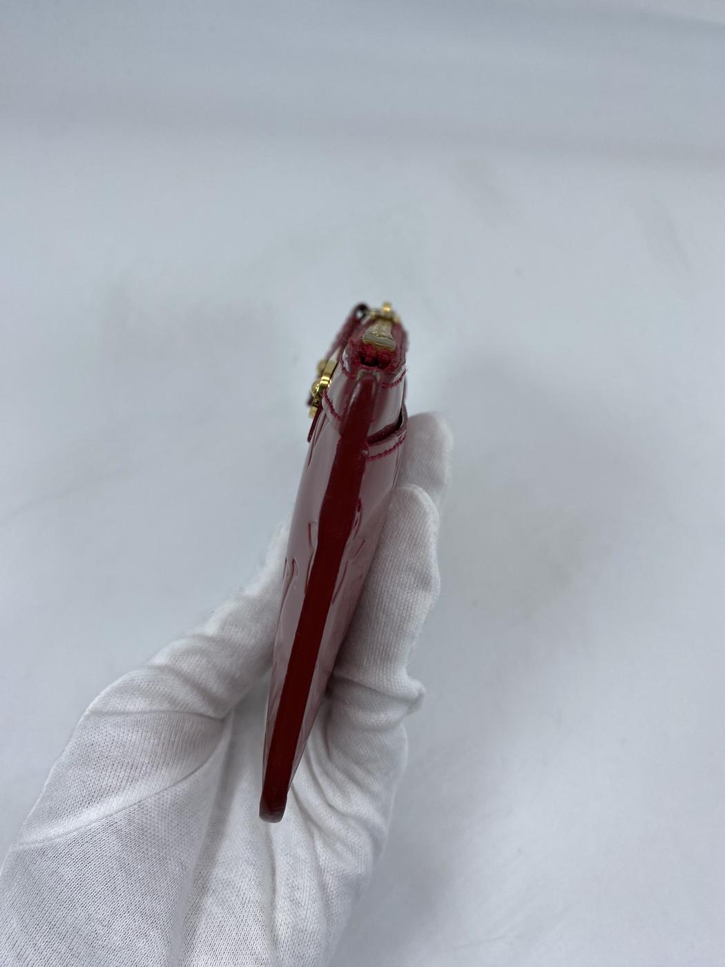 LOUIS VUITTON 路易威登 Pochette Cle NM Pomme d'Amour 控制编号：6423