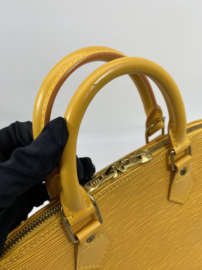 LOUIS VUITTON ルイ・ヴィトン アルマ バッグ エピ M52149イエロー 管理番号：6854
