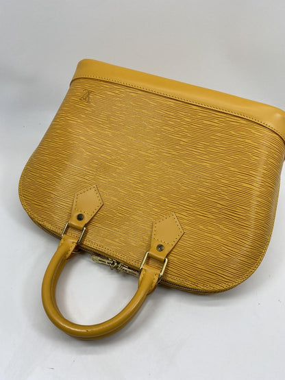 LOUIS VUITTON ルイ・ヴィトン アルマ バッグ エピ M52149イエロー 管理番号：6854