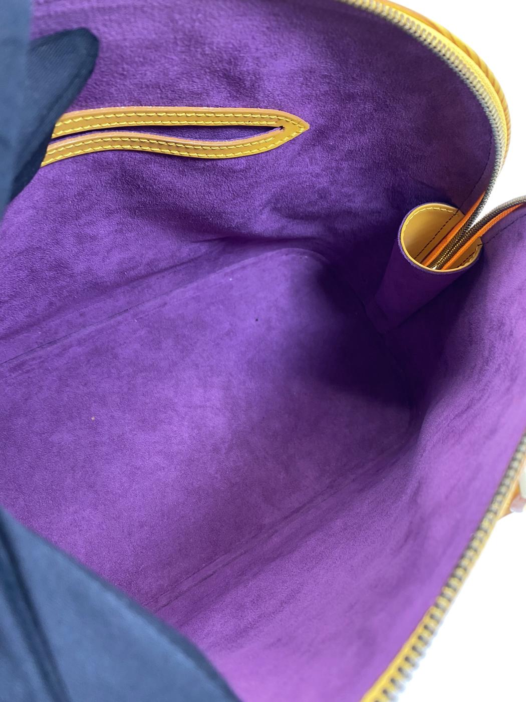 LOUIS VUITTON ルイ・ヴィトン アルマ バッグ エピ M52149イエロー 管理番号：6854